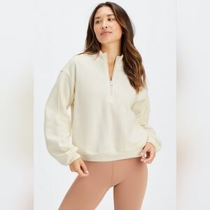 Fabletics Forever Fleece 1/2 Zip Sweatshirt